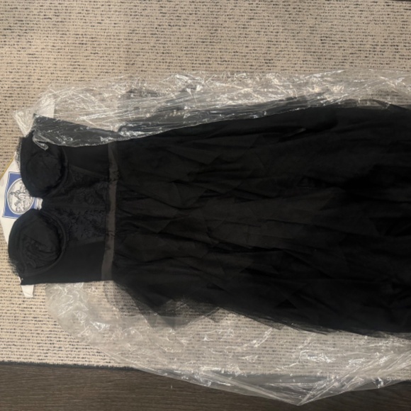 For love & lemons revolve bustier gown black xs - Picture 5 of 5